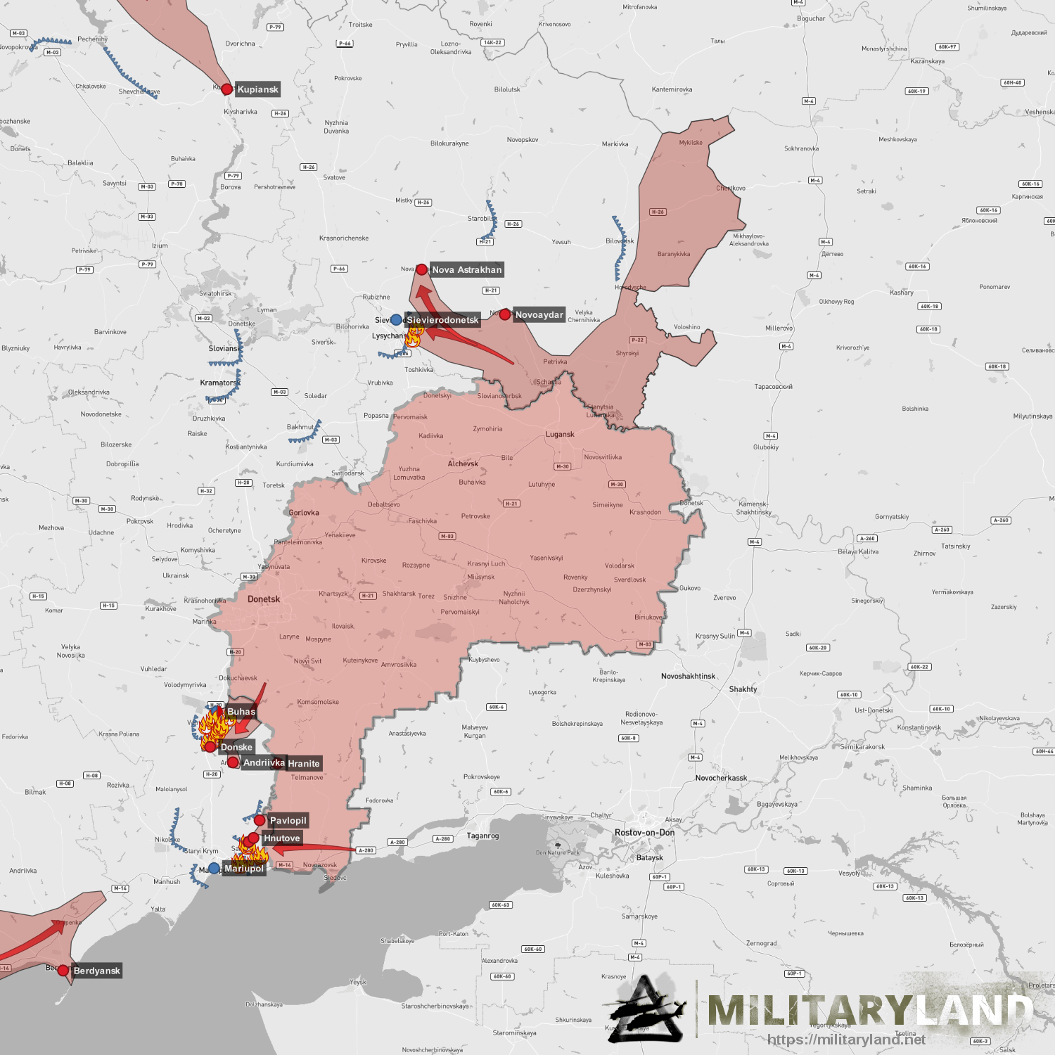 Southeastern Front. Retrieved from MilitaryLand.