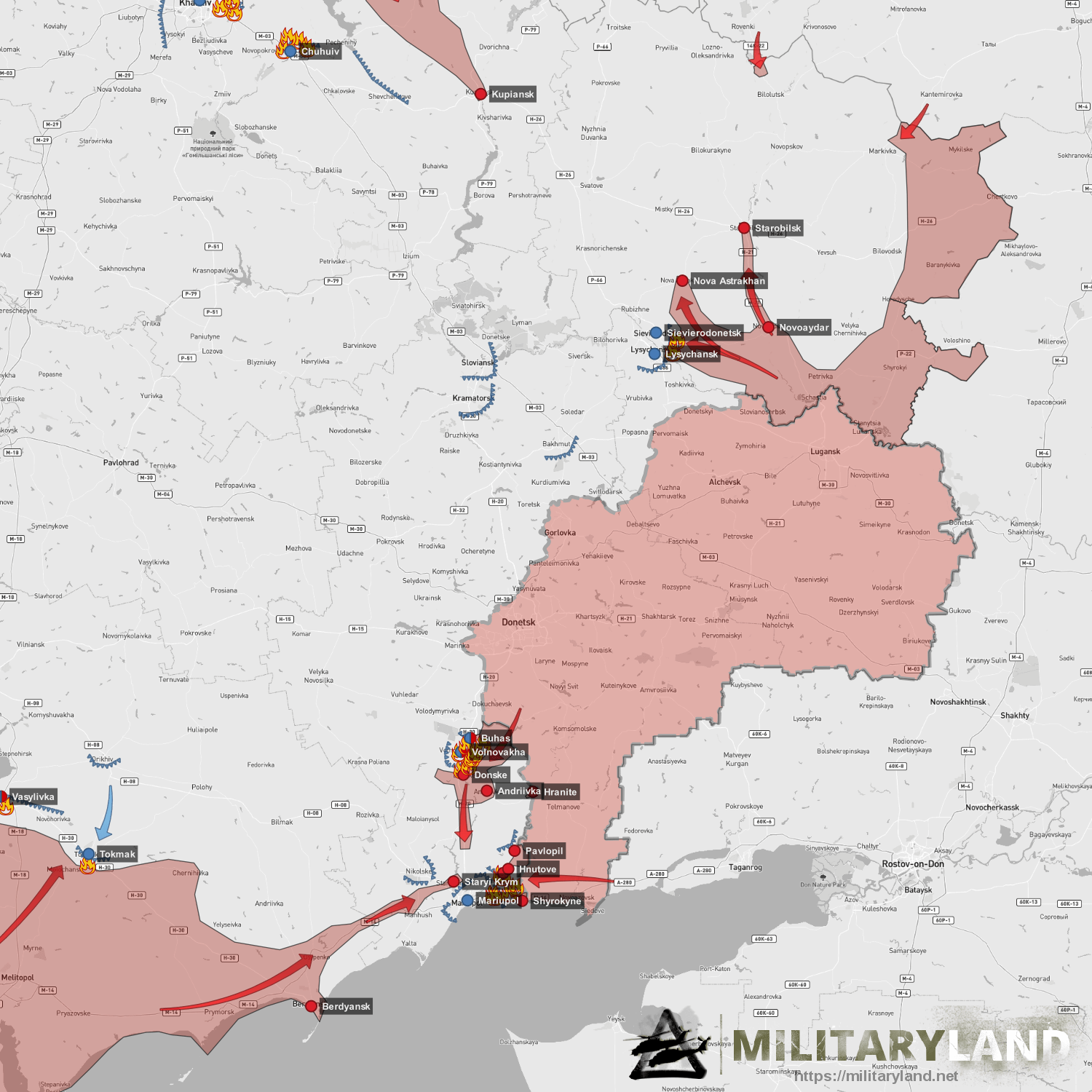 Southeastern Front. Retrieved from MilitaryLand.