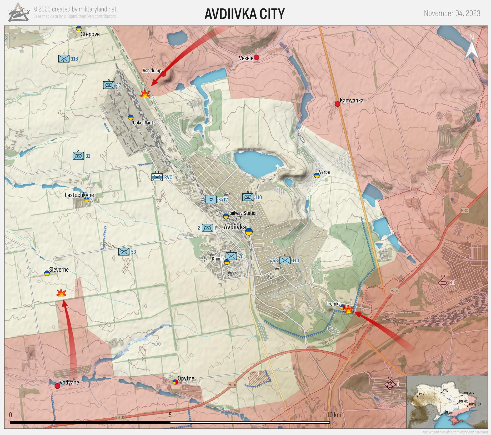 Donetsk Front 2 (Day 619). Retrieved from MilitaryLand.