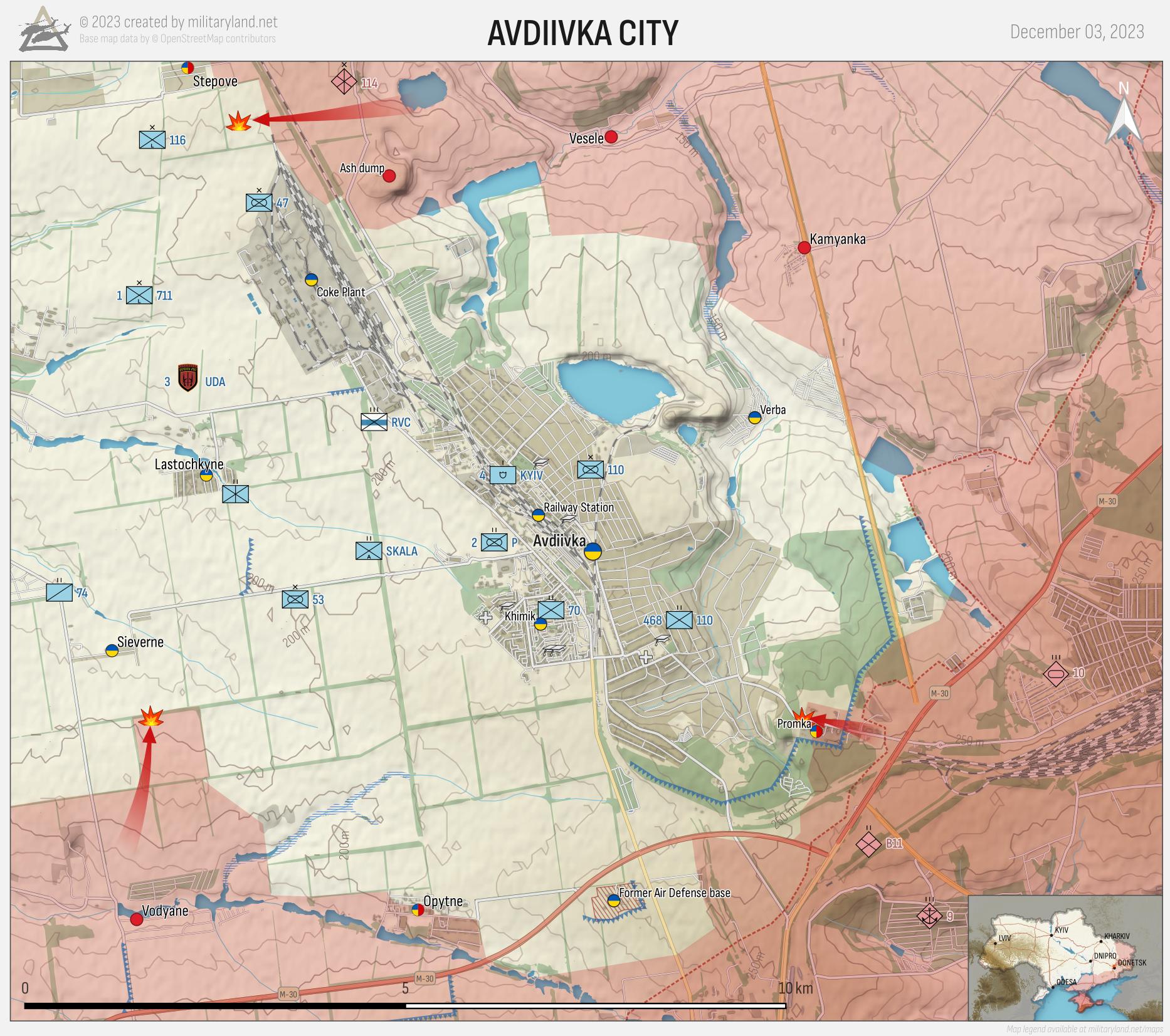 Donetsk Front 2 (Day 648). Retrieved from MilitaryLand.