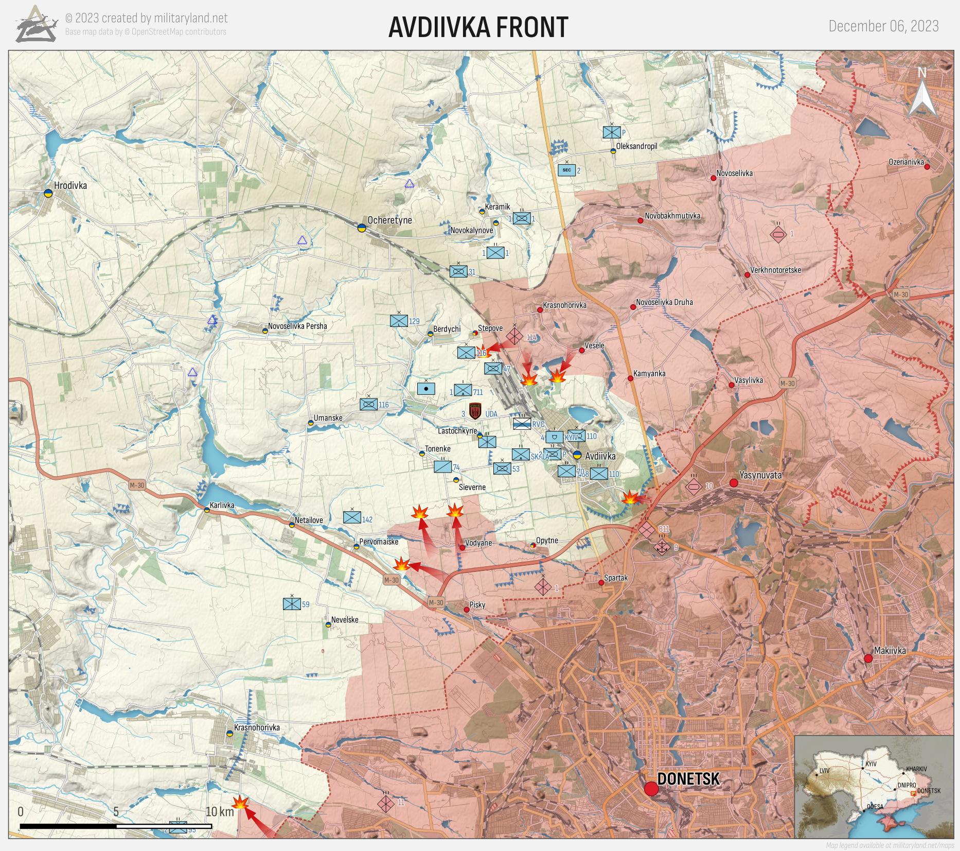 Donetsk Front 1 (Day 651). Retrieved from MilitaryLand.