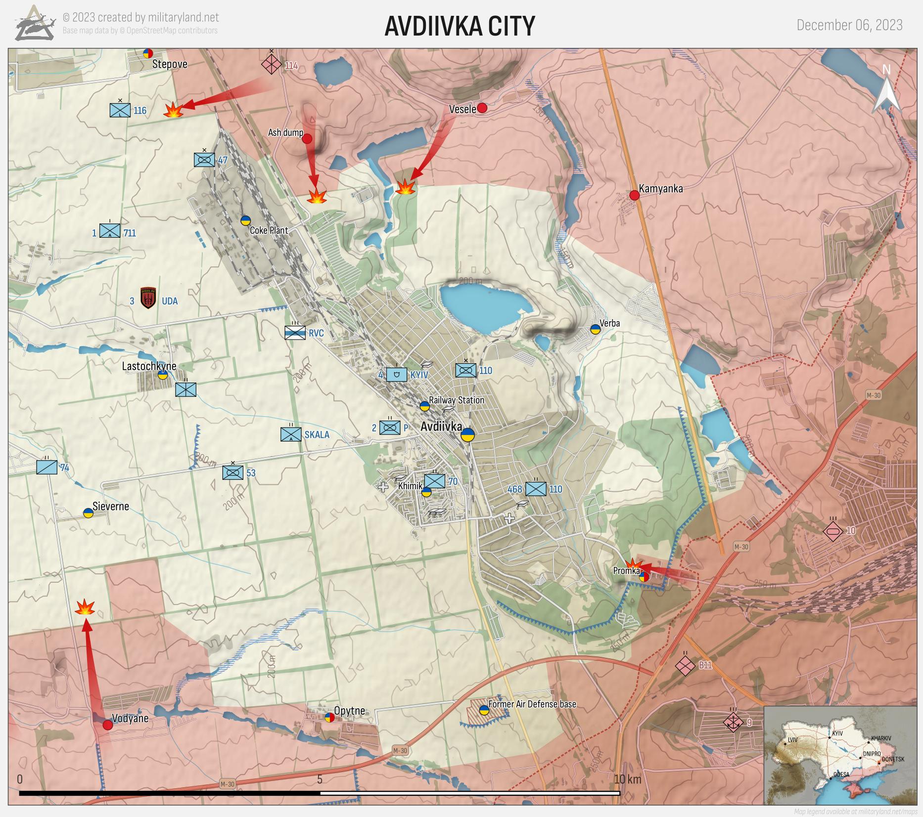Donetsk Front 2 (Day 651). Retrieved from MilitaryLand.