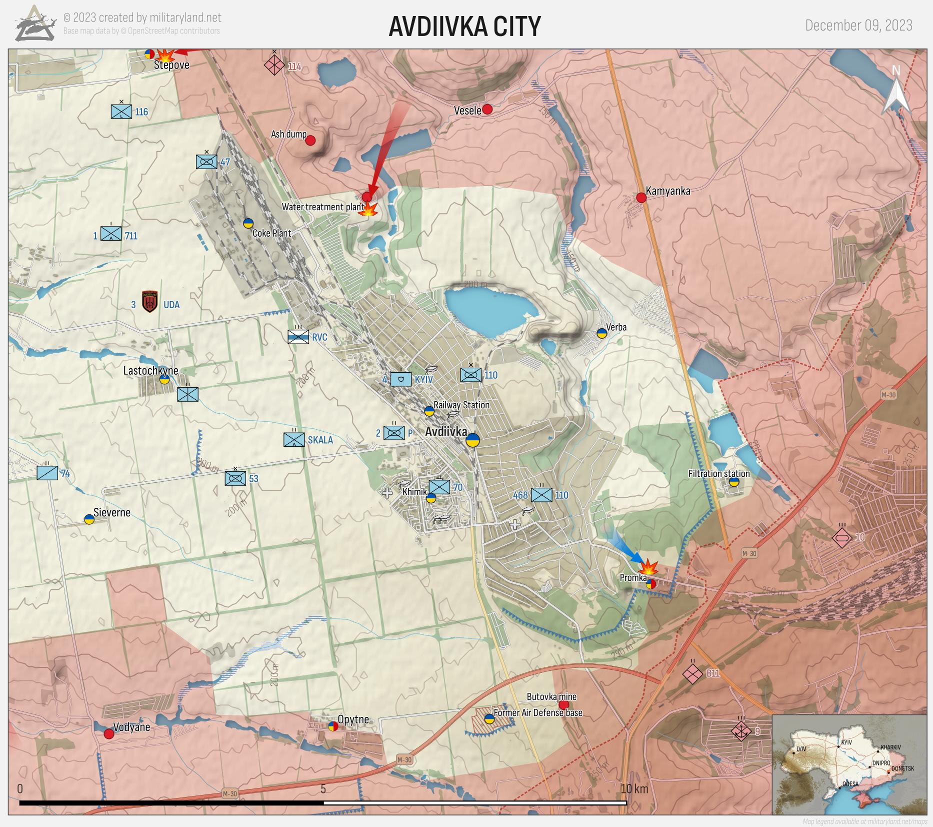 Donetsk Front 2 (Day 654). Retrieved from MilitaryLand.