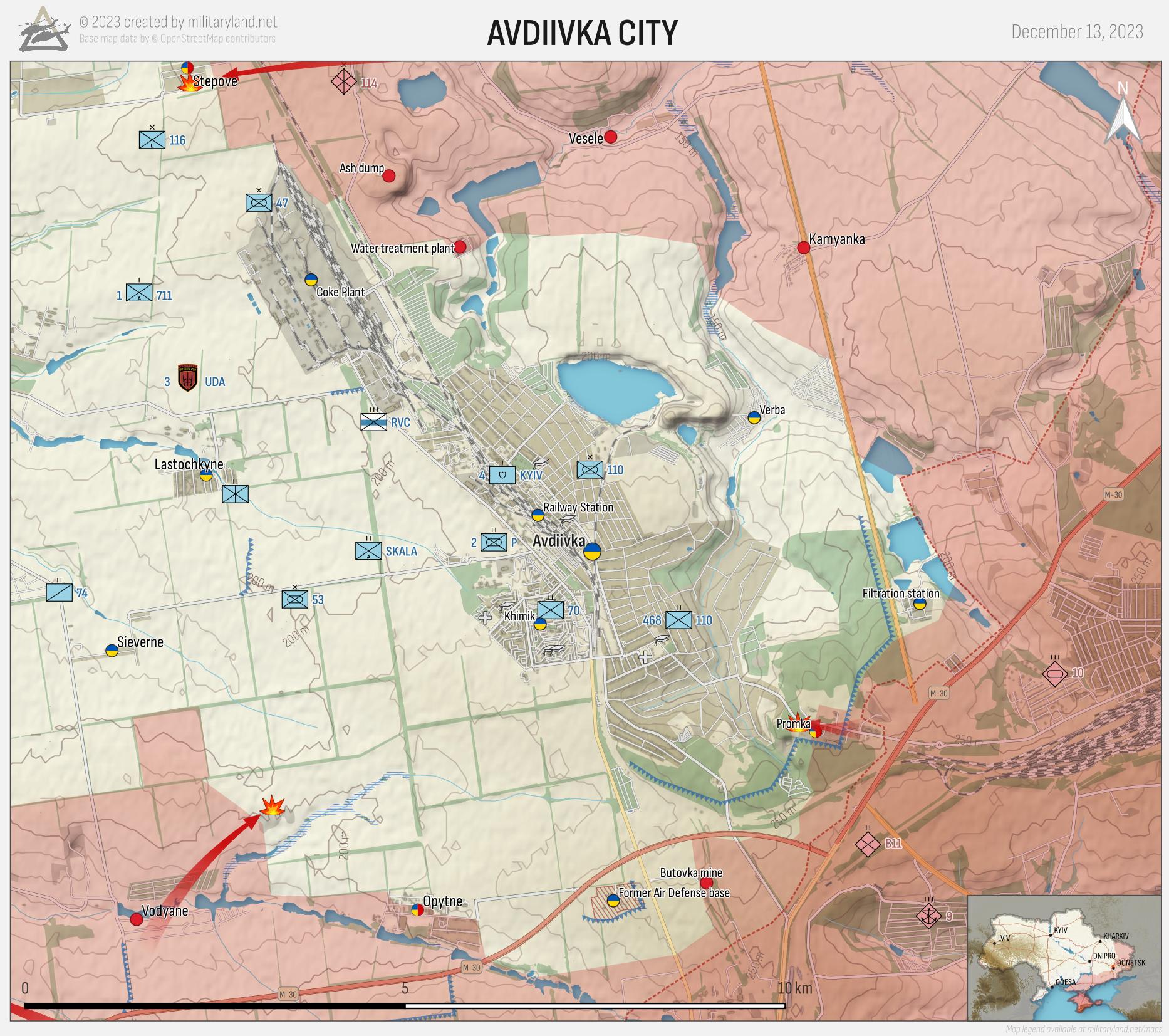 Donetsk Front 2 (Day 658). Retrieved from MilitaryLand.