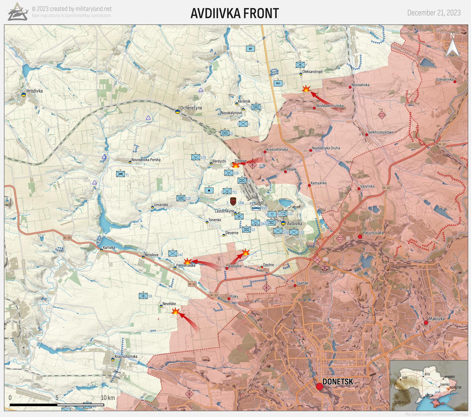 Donetsk Front 1 (Day 665). Retrieved from MilitaryLand.