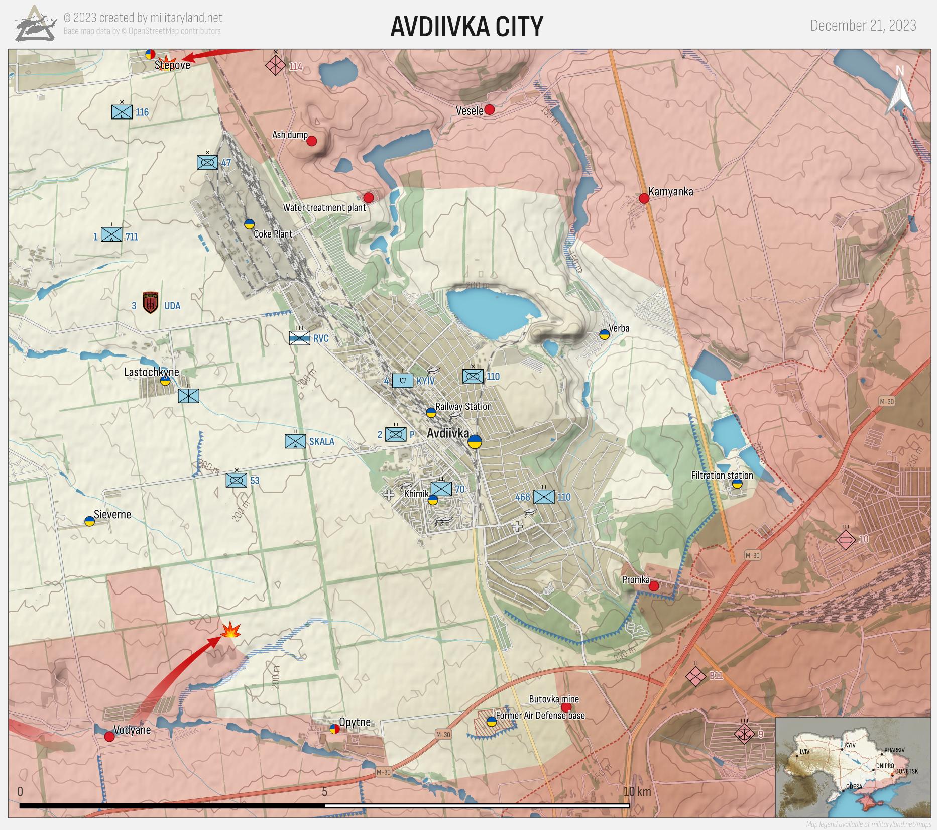Donetsk Front 2 (Day 665). Retrieved from MilitaryLand.